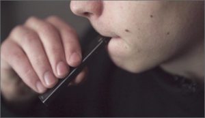 person vaping